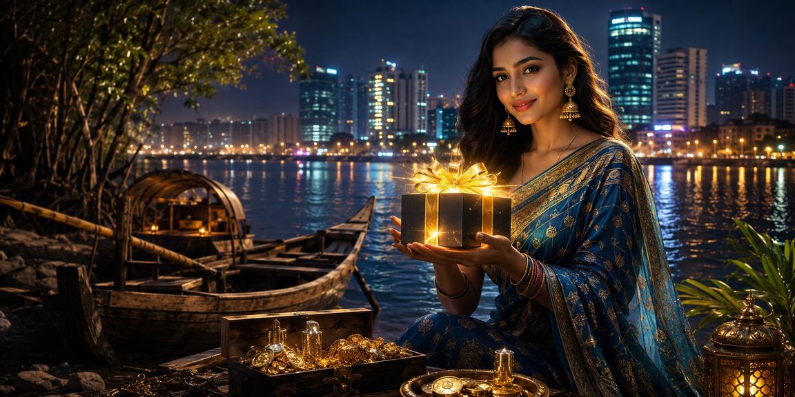 Beach-themed visual for deposit bonus in Dhaka